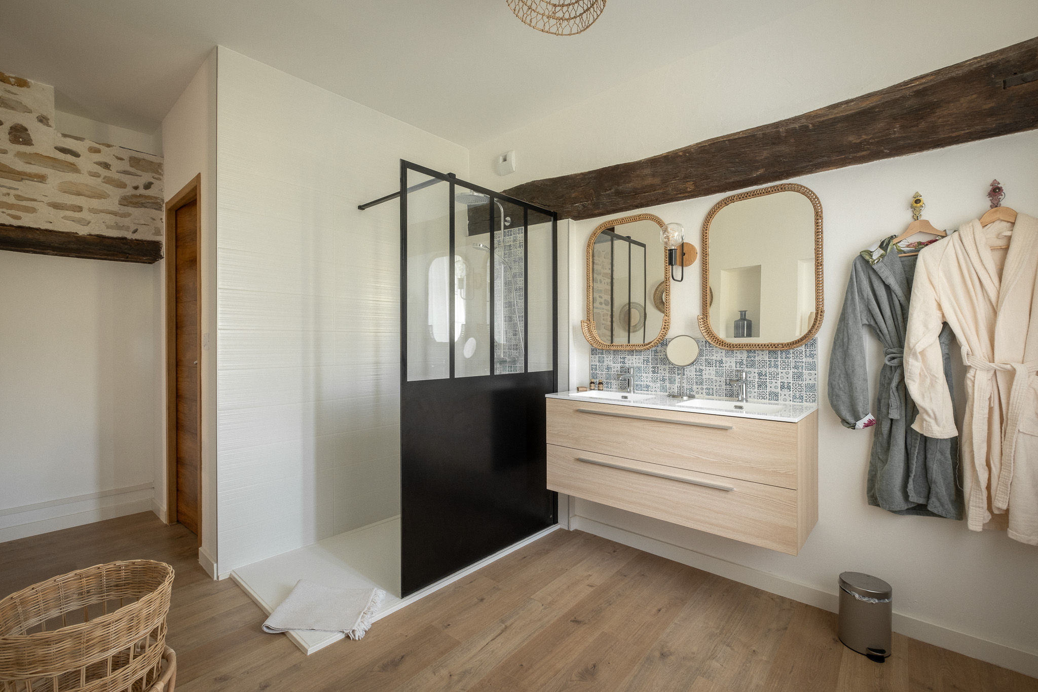 salle de bain gite 1 sarthou